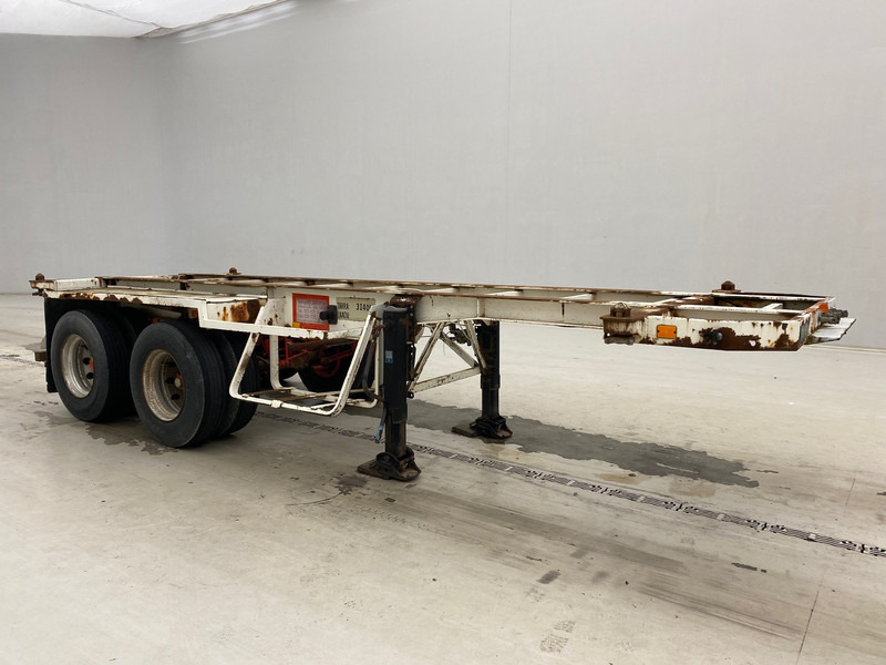Flandria Skelet 20 ft - Επικαθήμενο μεταφοράς εμπορευματοκιβωτίων/ Κινητό αμάξωμα: φωτογραφία 3 Flandria Skelet 20 ft - Επικαθήμενο μεταφοράς εμπορευματοκιβωτίων/ Κινητό αμάξωμα: φωτογραφία 3