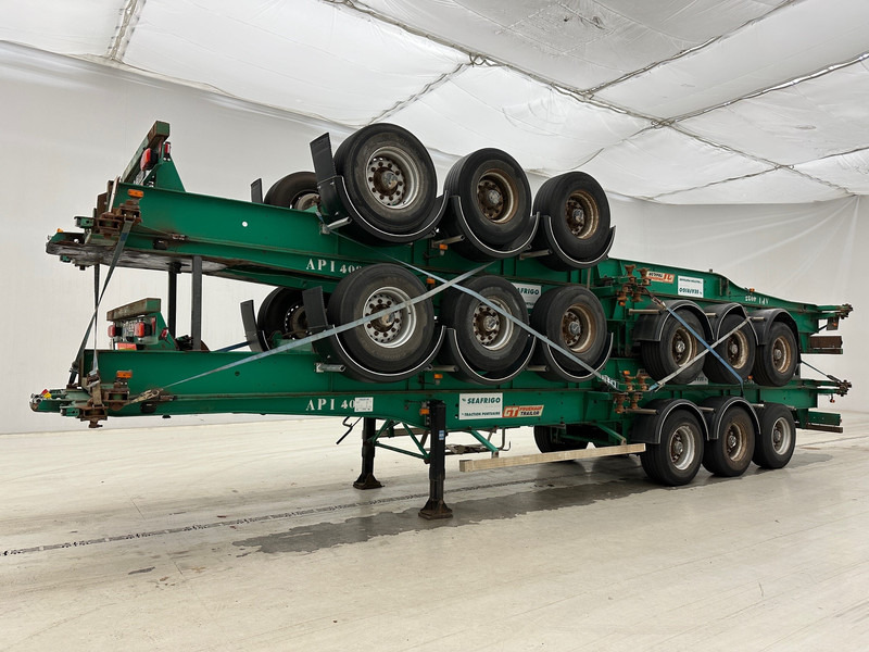 Fruehauf 4 x Skelet 2 x 20-40 ft - Επικαθήμενο μεταφοράς εμπορευματοκιβωτίων/ Κινητό αμάξωμα: φωτογραφία 2 Fruehauf 4 x Skelet 2 x 20-40 ft - Επικαθήμενο μεταφοράς εμπορευματοκιβωτίων/ Κινητό αμάξωμα: φωτογραφία 2