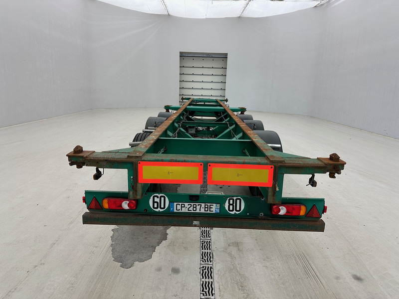 Επικαθήμενο μεταφοράς εμπορευματοκιβωτίων/ Κινητό αμάξωμα Fruehauf 4 x Skelet 2 x 20-40 ft: φωτογραφία 12