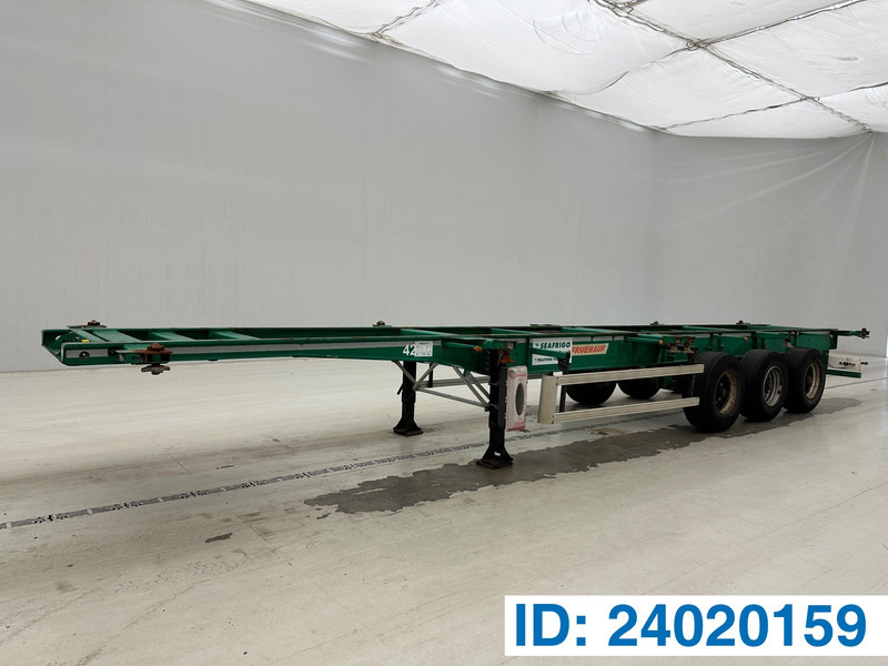 Fruehauf Skelet 2 x 20-40 ft - Επικαθήμενο μεταφοράς εμπορευματοκιβωτίων/ Κινητό αμάξωμα: φωτογραφία 1 Fruehauf Skelet 2 x 20-40 ft - Επικαθήμενο μεταφοράς εμπορευματοκιβωτίων/ Κινητό αμάξωμα: φωτογραφία 1