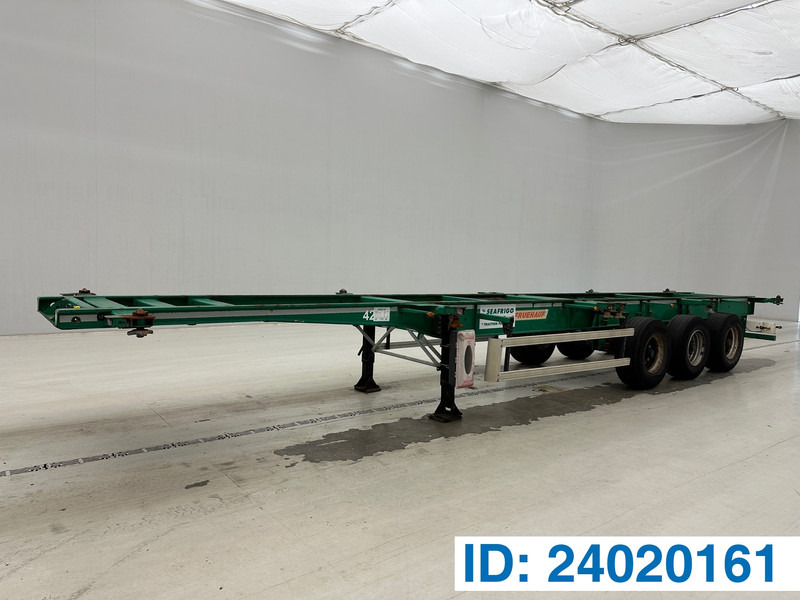 Fruehauf Skelet 2 x 20-40 ft - Επικαθήμενο μεταφοράς εμπορευματοκιβωτίων/ Κινητό αμάξωμα: φωτογραφία 1 Fruehauf Skelet 2 x 20-40 ft - Επικαθήμενο μεταφοράς εμπορευματοκιβωτίων/ Κινητό αμάξωμα: φωτογραφία 1