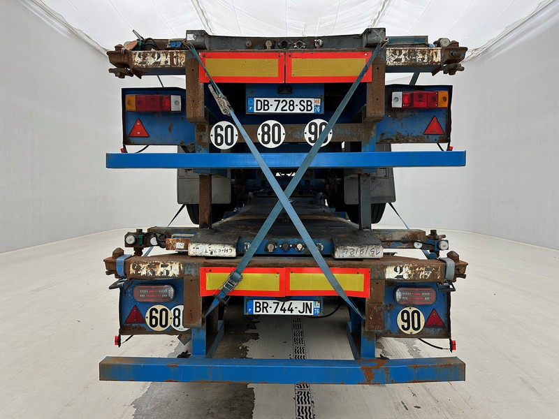 Fruehauf Stack 4 x Skelet 2 x 20-40 ft - Επικαθήμενο μεταφοράς εμπορευματοκιβωτίων/ Κινητό αμάξωμα: φωτογραφία 5 Fruehauf Stack 4 x Skelet 2 x 20-40 ft - Επικαθήμενο μεταφοράς εμπορευματοκιβωτίων/ Κινητό αμάξωμα: φωτογραφία 5