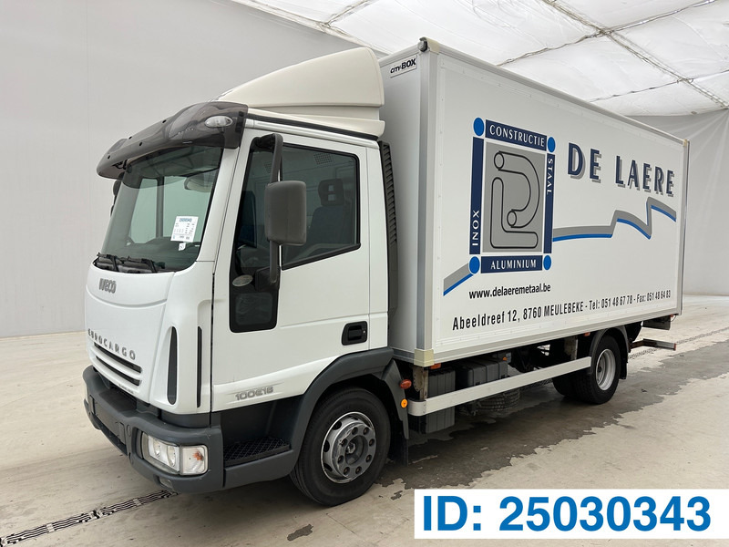 Iveco Eurocargo 100E18 - Φορτηγό κόφα: φωτογραφία 1 Iveco Eurocargo 100E18 - Φορτηγό κόφα: φωτογραφία 1