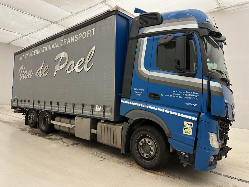Mercedes-Benz Actros 2642 - 6x2 - Φορτηγό μουσαμάς: φωτογραφία 3 Mercedes-Benz Actros 2642 - 6x2 - Φορτηγό μουσαμάς: φωτογραφία 3
