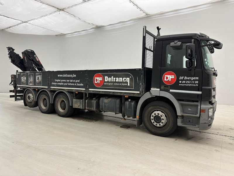 Mercedes-Benz Actros 3236 - 8x4 - Φορτηγό με ανοιχτή καρότσα, Φορτηγό με γερανό: φωτογραφία 3 Mercedes-Benz Actros 3236 - 8x4 - Φορτηγό με ανοιχτή καρότσα, Φορτηγό με γερανό: φωτογραφία 3