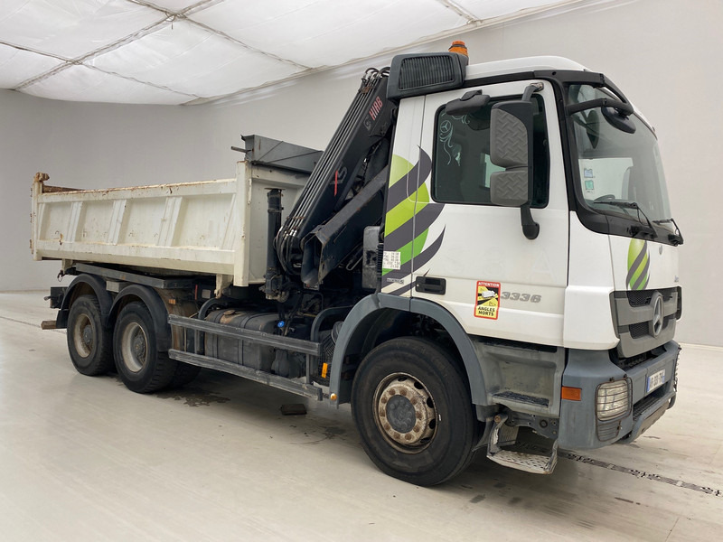 Mercedes-Benz Actros 3336 - 6x4 - Φορτηγό ανατρεπόμενο, Φορτηγό με γερανό: φωτογραφία 3 Mercedes-Benz Actros 3336 - 6x4 - Φορτηγό ανατρεπόμενο, Φορτηγό με γερανό: φωτογραφία 3