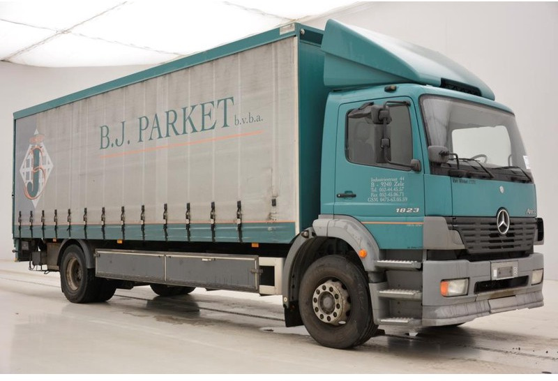 Mercedes-Benz Atego 1823 - damaged engine - Φορτηγό μουσαμάς: φωτογραφία 3 Mercedes-Benz Atego 1823 - damaged engine - Φορτηγό μουσαμάς: φωτογραφία 3