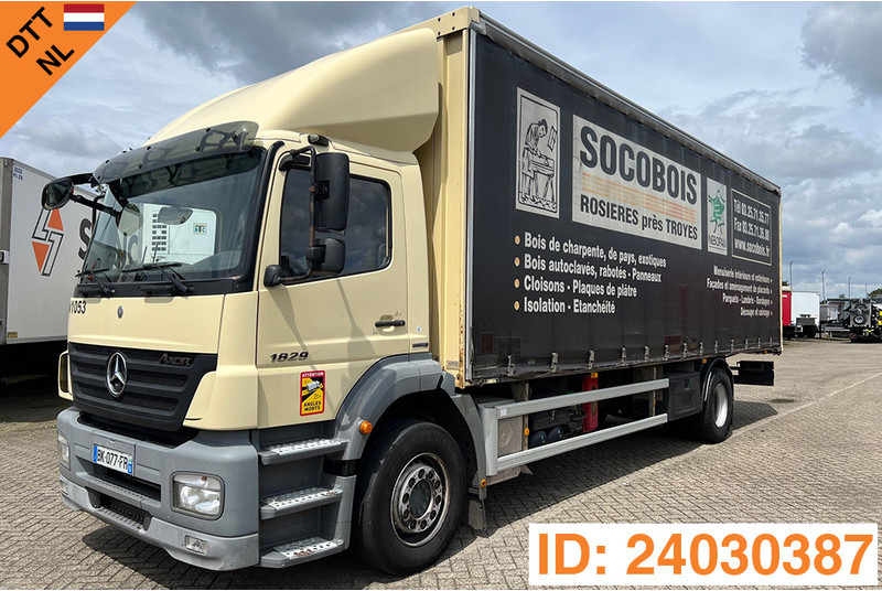 Mercedes-Benz Axor 1828 - Φορτηγό μουσαμάς: φωτογραφία 1 Mercedes-Benz Axor 1828 - Φορτηγό μουσαμάς: φωτογραφία 1