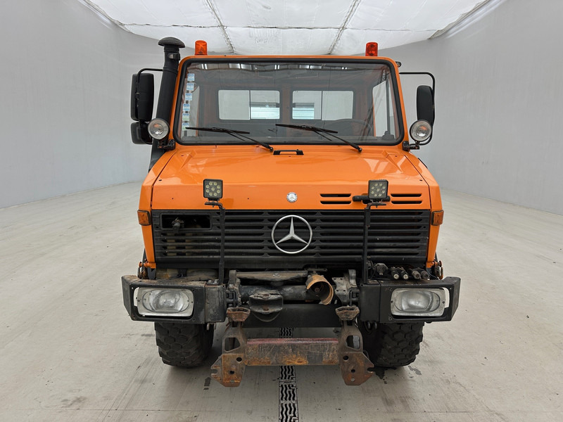 Mercedes-Benz Unimog U427 - 4x4 - Φορτηγό ανατρεπόμενο: φωτογραφία 2 Mercedes-Benz Unimog U427 - 4x4 - Φορτηγό ανατρεπόμενο: φωτογραφία 2