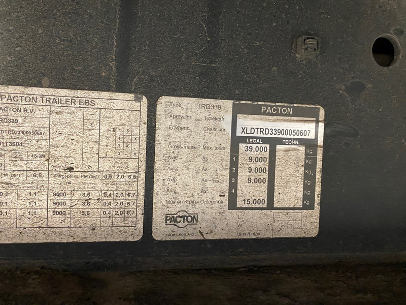 Επικαθήμενο πλατφόρμα/ Καρότσα Pacton Plateau: φωτογραφία 11 Επικαθήμενο πλατφόρμα/ Καρότσα Pacton Plateau: φωτογραφία 11