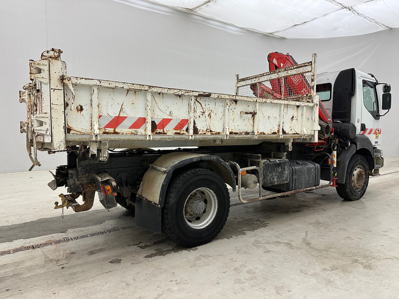 Φορτηγό ανατρεπόμενο, Φορτηγό με γερανό Renault Kerax 320 DCi: φωτογραφία 8