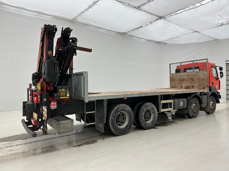 Renault Kerax 370 DXi - 8x4 - Φορτηγό με ανοιχτή καρότσα, Φορτηγό με γερανό: φωτογραφία 4 Renault Kerax 370 DXi - 8x4 - Φορτηγό με ανοιχτή καρότσα, Φορτηγό με γερανό: φωτογραφία 4
