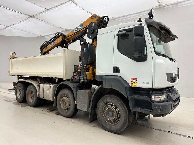 Renault Kerax 430 DXi - 8x4 - Φορτηγό ανατρεπόμενο, Φορτηγό με γερανό: φωτογραφία 3 Renault Kerax 430 DXi - 8x4 - Φορτηγό ανατρεπόμενο, Φορτηγό με γερανό: φωτογραφία 3