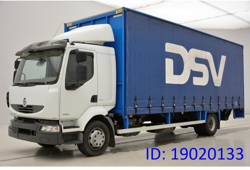 Renault Midlum 240 DXi - Φορτηγό μουσαμάς: φωτογραφία 1 Renault Midlum 240 DXi - Φορτηγό μουσαμάς: φωτογραφία 1