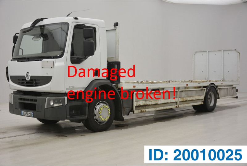 Renault Premium 270 DXi - damaged engine - Φορτηγό με ανοιχτή καρότσα: φωτογραφία 1 Renault Premium 270 DXi - damaged engine - Φορτηγό με ανοιχτή καρότσα: φωτογραφία 1