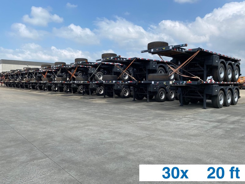 SERGOMEL Chassis/Plateau 20FT - NEW - Επικαθήμενο μεταφοράς εμπορευματοκιβωτίων/ Κινητό αμάξωμα: φωτογραφία 1 SERGOMEL Chassis/Plateau 20FT - NEW - Επικαθήμενο μεταφοράς εμπορευματοκιβωτίων/ Κινητό αμάξωμα: φωτογραφία 1
