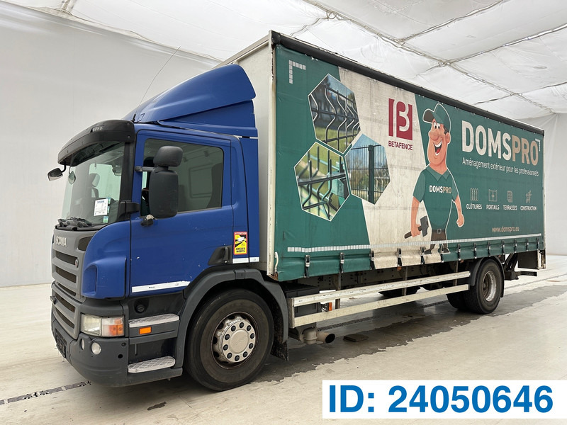 Scania P230 - Φορτηγό μουσαμάς: φωτογραφία 1 Scania P230 - Φορτηγό μουσαμάς: φωτογραφία 1
