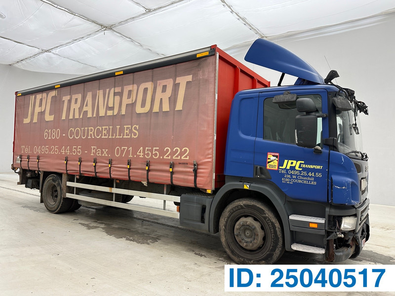 Scania P230 - Φορτηγό μουσαμάς: φωτογραφία 1 Scania P230 - Φορτηγό μουσαμάς: φωτογραφία 1