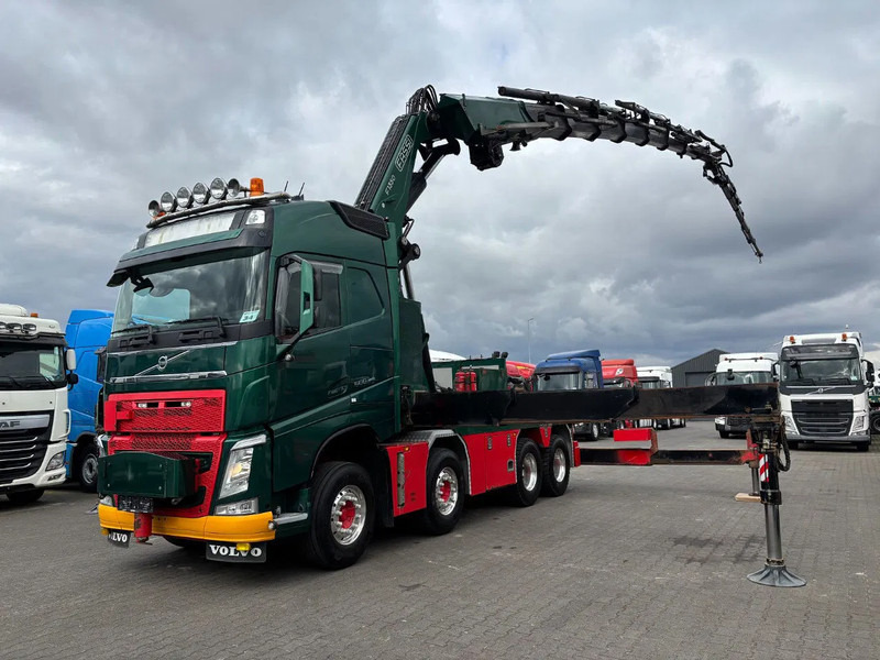 Volvo FH 500 8X4 Euro 6 Fassi 1350 + Fly jib - Φορτηγό με γερανό: φωτογραφία 1 Volvo FH 500 8X4 Euro 6 Fassi 1350 + Fly jib - Φορτηγό με γερανό: φωτογραφία 1