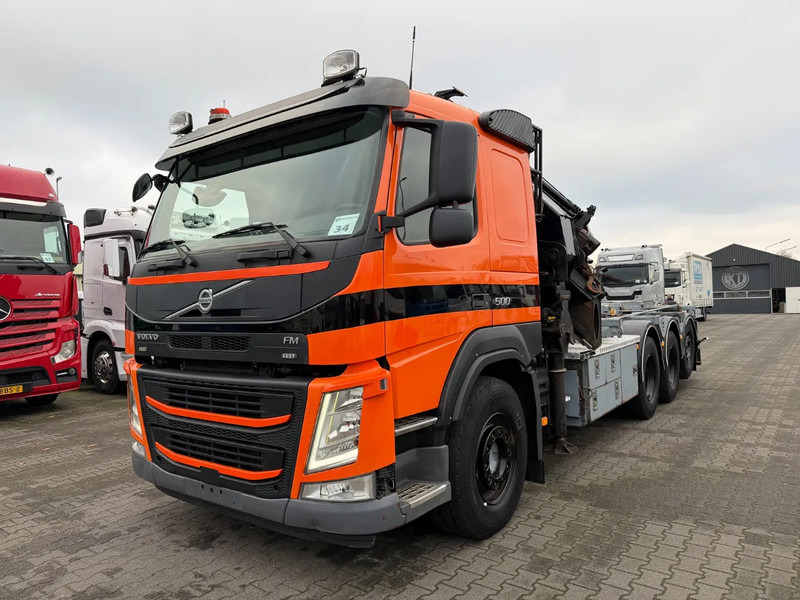 Volvo FM 500 8X4 Tridem Euro 6 Palfinger 42002 + Fly jib - Φορτηγό με γερανό: φωτογραφία 5 Volvo FM 500 8X4 Tridem Euro 6 Palfinger 42002 + Fly jib - Φορτηγό με γερανό: φωτογραφία 5