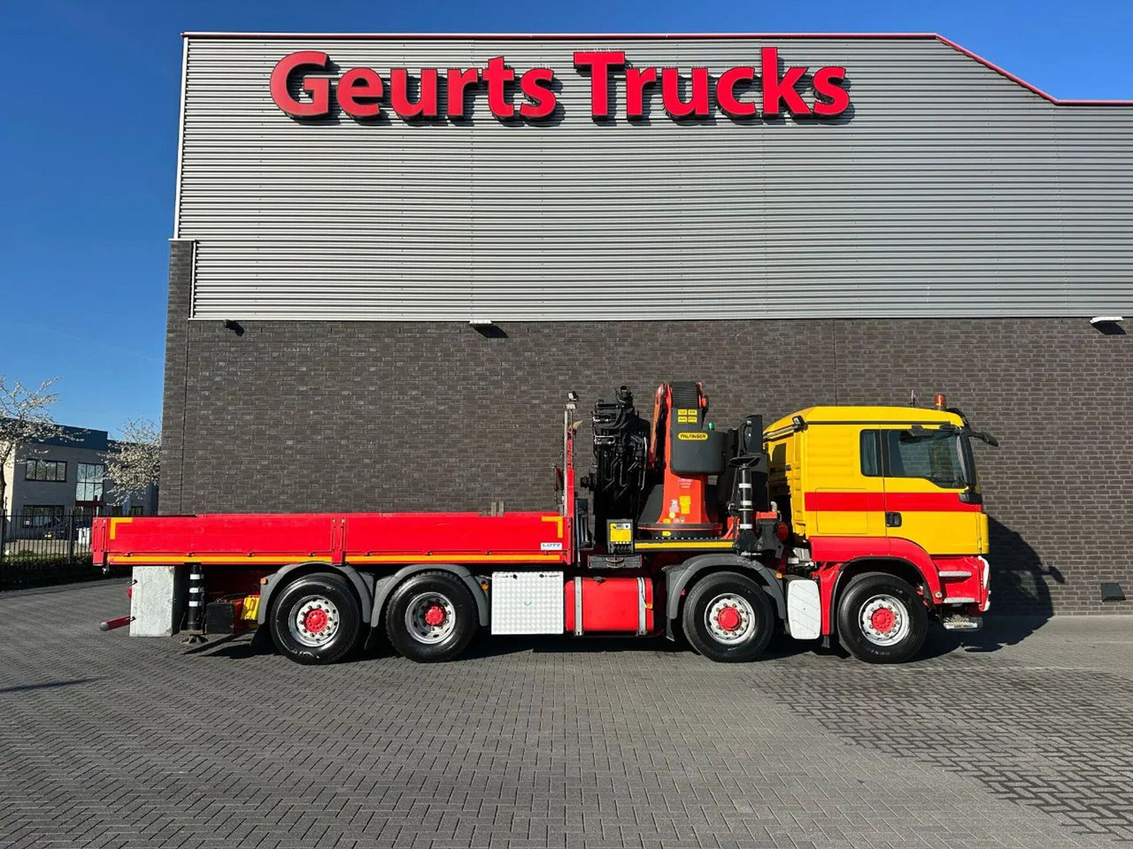 Leasing  MAN MAURER TGS 35.480 8X4H-6 BL MET PALFINGER PK9200 MAN MAURER TGS 35.480 8X4H-6 BL MET PALFINGER PK9200: φωτογραφία 13