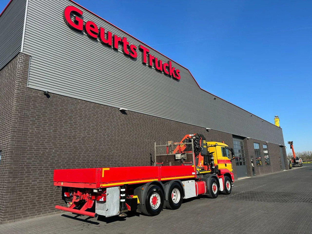 Leasing  MAN MAURER TGS 35.480 8X4H-6 BL MET PALFINGER PK9200 MAN MAURER TGS 35.480 8X4H-6 BL MET PALFINGER PK9200: φωτογραφία 15