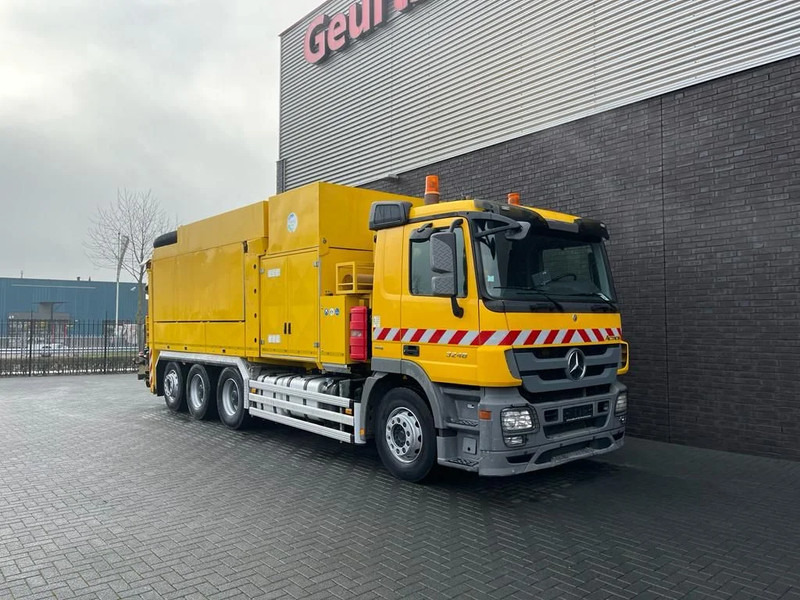 Leasing Mercedes-Benz Actros 3248 8X4 TRIDEM MTS DINO 12 SAUGBAGGER/SUCTIONEXAVATOR/GRONDZUIGER Mercedes-Benz Actros 3248 8X4 TRIDEM MTS DINO 12 SAUGBAGGER/SUCTIONEXAVATOR/GRONDZUIGER: φωτογραφία 6