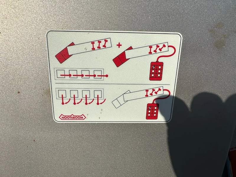 Επικαθήμενο πλατφόρμα/ Καρότσα Nooteboom OVB-48-03 HYDRAULISCHE GESTUURDE BALLAST TRAILER: φωτογραφία 20 Επικαθήμενο πλατφόρμα/ Καρότσα Nooteboom OVB-48-03 HYDRAULISCHE GESTUURDE BALLAST TRAILER: φωτογραφία 20