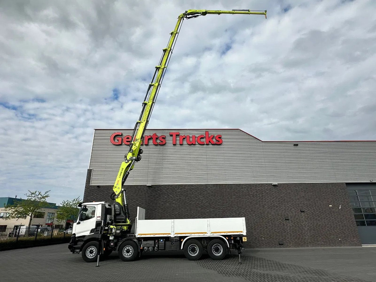 Renault C460 8X4 + HIAB X-HIPRO 548 E-7 MET JIB KRAAN / - Φορτηγό με γερανό: φωτογραφία 4 Renault C460 8X4 + HIAB X-HIPRO 548 E-7 MET JIB KRAAN / - Φορτηγό με γερανό: φωτογραφία 4