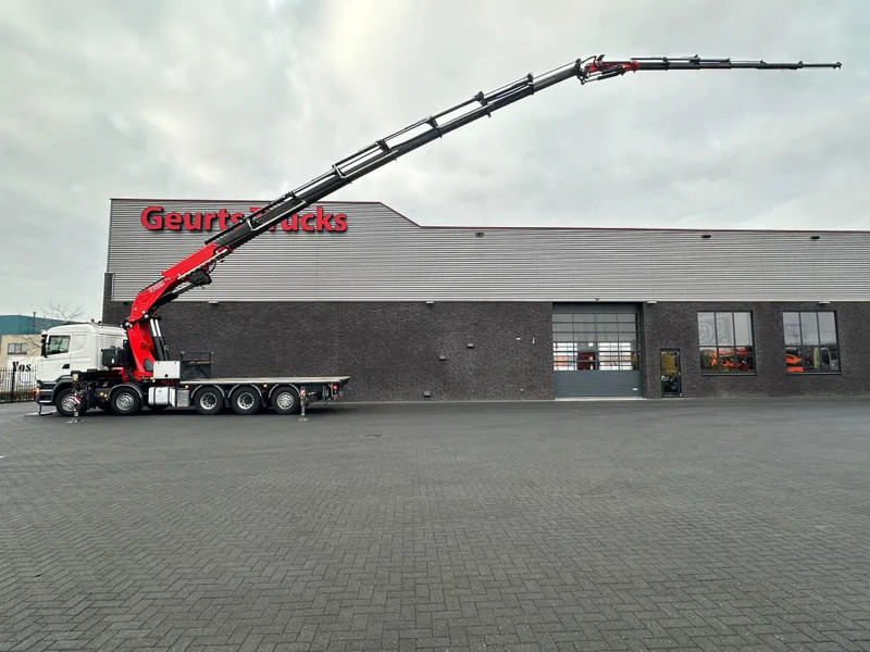 Scania R520 V8 10X4 TRIDEM + F1650RA.2.28 + JIB L816 KRAAN/KRAN/CRANE/GRUA - Φορτηγό με γερανό: φωτογραφία 1 Scania R520 V8 10X4 TRIDEM + F1650RA.2.28 + JIB L816 KRAAN/KRAN/CRANE/GRUA - Φορτηγό με γερανό: φωτογραφία 1
