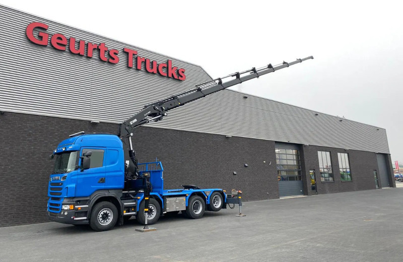 Scania R560 V8 8X2 TREKKER/BAKWAGEN + HIAB 477E-8 HIPRO KRAAN/KRAN/CRANE/GRUA - Φορτηγό με γερανό: φωτογραφία 3 Scania R560 V8 8X2 TREKKER/BAKWAGEN + HIAB 477E-8 HIPRO KRAAN/KRAN/CRANE/GRUA - Φορτηγό με γερανό: φωτογραφία 3