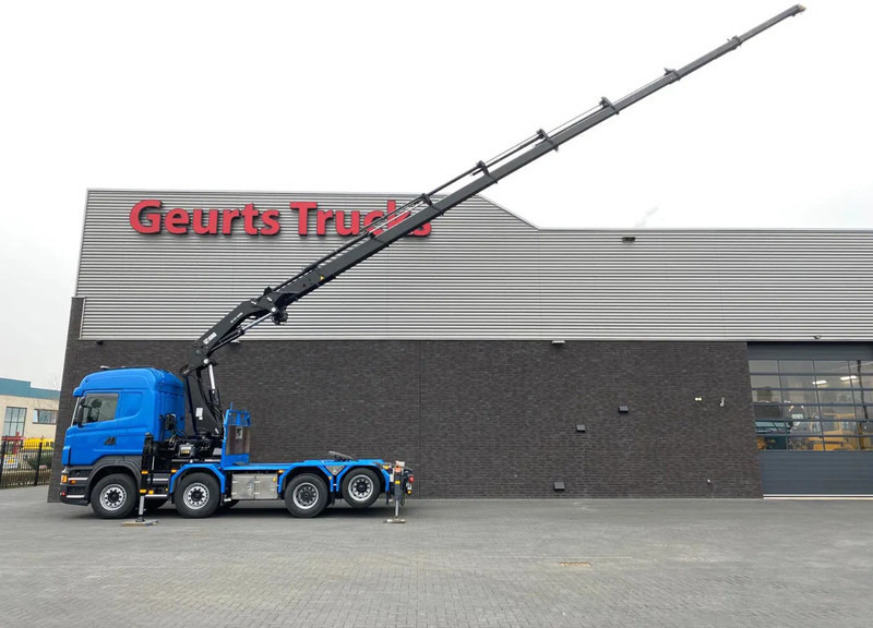 Scania R560 V8 8X2 TREKKER/BAKWAGEN + HIAB 477E-8 HIPRO KRAAN/KRAN/CRANE/GRUA - Φορτηγό με γερανό: φωτογραφία 2 Scania R560 V8 8X2 TREKKER/BAKWAGEN + HIAB 477E-8 HIPRO KRAAN/KRAN/CRANE/GRUA - Φορτηγό με γερανό: φωτογραφία 2