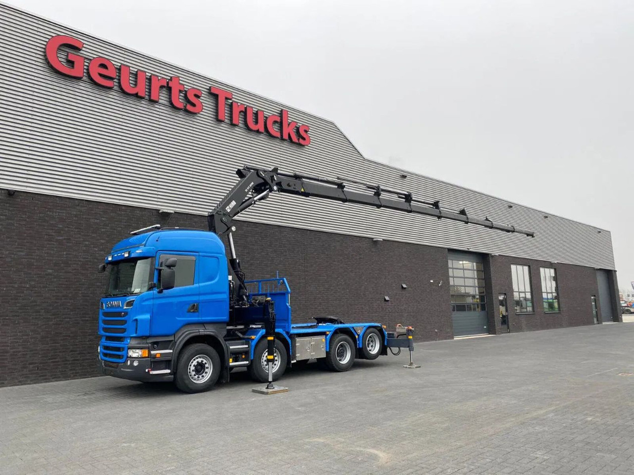 Scania R560 V8 8X2 TREKKER/BAKWAGEN + HIAB 477E-8 HIPRO - Φορτηγό με γερανό: φωτογραφία 4 Scania R560 V8 8X2 TREKKER/BAKWAGEN + HIAB 477E-8 HIPRO - Φορτηγό με γερανό: φωτογραφία 4
