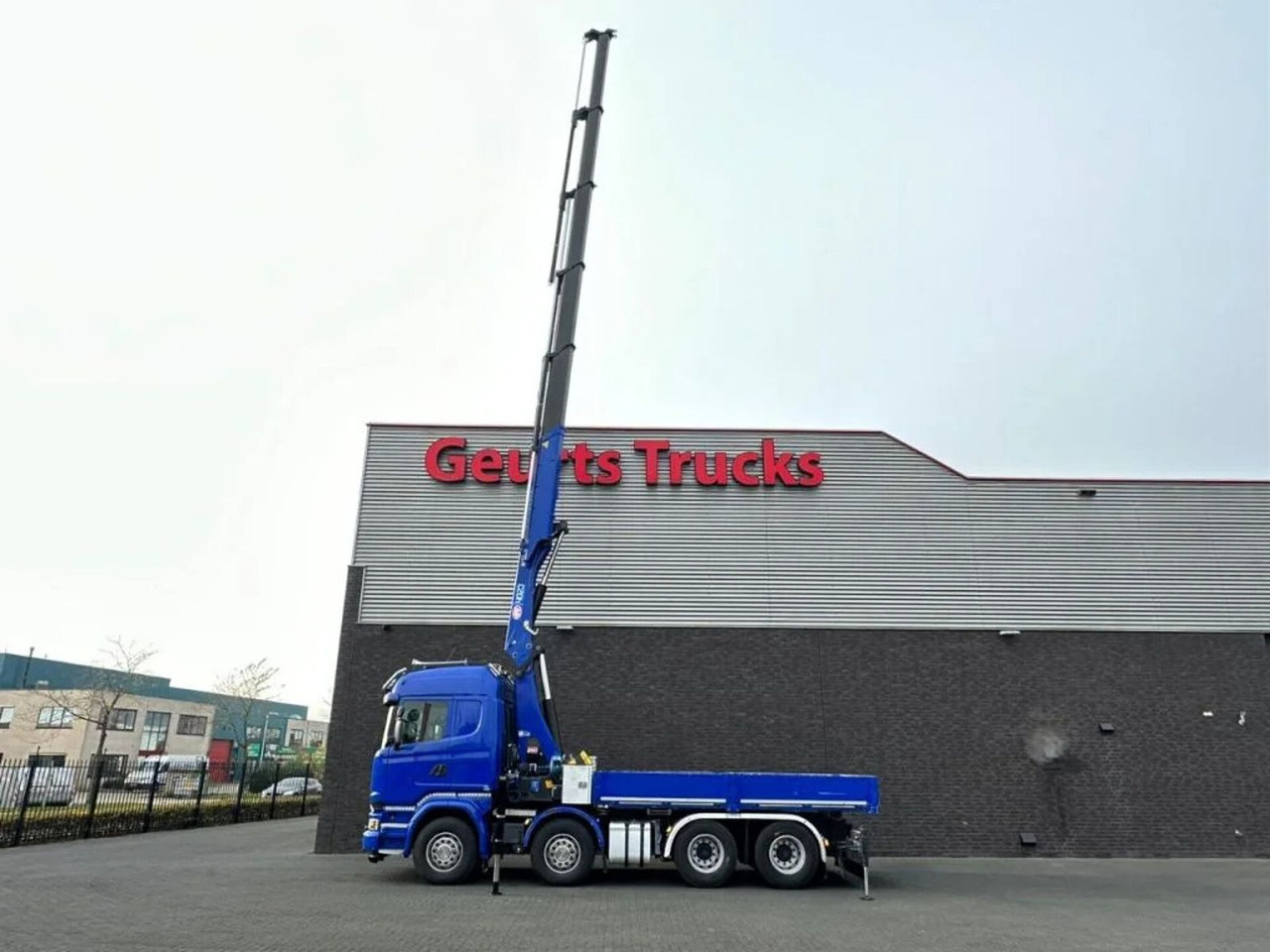 Leasing  Scania R580 V8 8X4 TREKKER-BAKWAGEN COMBI + HMF 4020-K5 Scania R580 V8 8X4 TREKKER-BAKWAGEN COMBI + HMF 4020-K5: φωτογραφία 7
