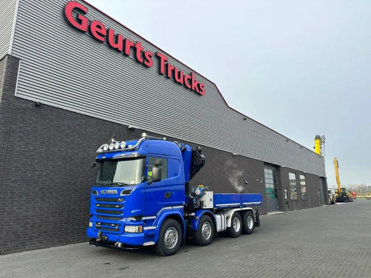 Leasing  Scania R580 V8 8X4 TREKKER-BAKWAGEN COMBI + HMF 4020-K5 Scania R580 V8 8X4 TREKKER-BAKWAGEN COMBI + HMF 4020-K5: φωτογραφία 12