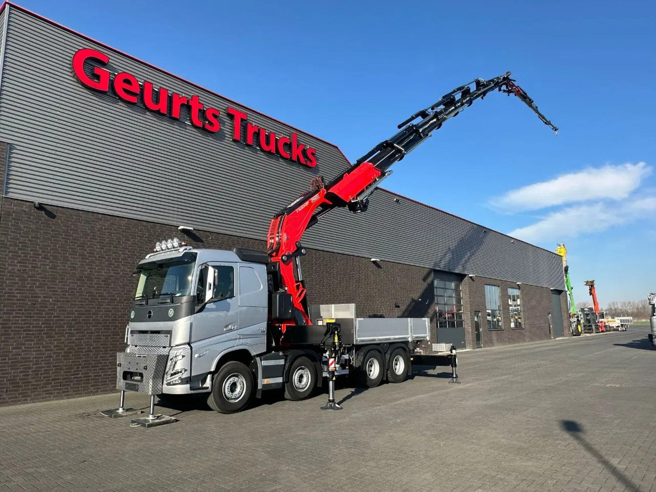 Volvo FH 500 8X4 RF-RT40G FASSI F1450R.2.8 + JIB L826 - Φορτηγό με γερανό: φωτογραφία 3 Volvo FH 500 8X4 RF-RT40G FASSI F1450R.2.8 + JIB L826 - Φορτηγό με γερανό: φωτογραφία 3