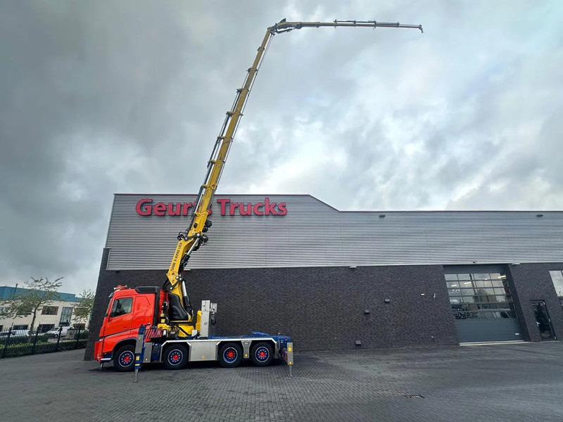 Volvo FH 500 8x2 FR TREKKER / BAKWAGEN MET HIAB X-HIPRO 1058 E8 MET JIB 150X-6 + LIER KRAAN / KRAN / CRANE / GRUA - Φορτηγό με γερανό: φωτογραφία 3 Volvo FH 500 8x2 FR TREKKER / BAKWAGEN MET HIAB X-HIPRO 1058 E8 MET JIB 150X-6 + LIER KRAAN / KRAN / CRANE / GRUA - Φορτηγό με γερανό: φωτογραφία 3