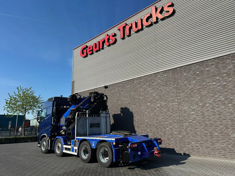 Τράκτορας Volvo FH 540 8X4 TREKKER / BAKWAGEN MET PALFINGER PK135.002 TEC7 + JIB PJ190 KRAAN / KRAN / CRANE / GRUA: φωτογραφία 10