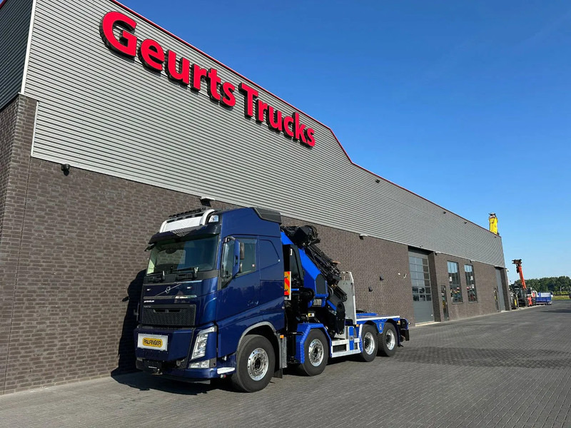 Τράκτορας Volvo FH 540 8X4 TREKKER / BAKWAGEN MET PALFINGER PK135.002 TEC7 + JIB PJ190 KRAAN / KRAN / CRANE / GRUA: φωτογραφία 9