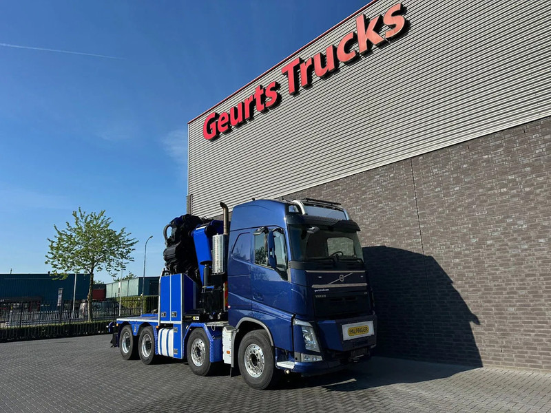 Τράκτορας Volvo FH 540 8X4 TREKKER / BAKWAGEN MET PALFINGER PK135.002 TEC7 + JIB PJ190 KRAAN / KRAN / CRANE / GRUA: φωτογραφία 12