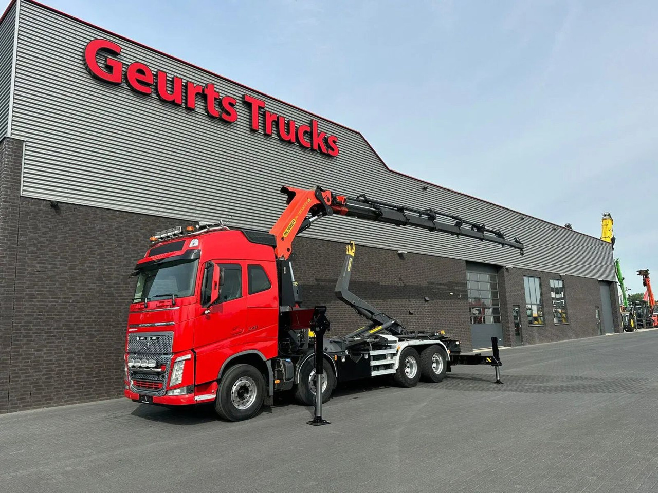 Volvo FH 540 8X4F R PK78002-SH KRAAN / KRAN / CRANE + - Φορτηγό φόρτωσης γάντζου, Φορτηγό με γερανό: φωτογραφία 2 Volvo FH 540 8X4F R PK78002-SH KRAAN / KRAN / CRANE + - Φορτηγό φόρτωσης γάντζου, Φορτηγό με γερανό: φωτογραφία 2