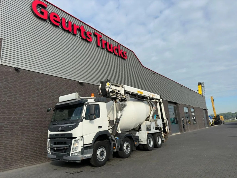Volvo FM 410 8X4 + STETTER 9 M3 MIXER/MISCHER + THEAM 15 M TRANSPORTBAND/BELT - Μπετονιέρα φορτηγό: φωτογραφία 2 Volvo FM 410 8X4 + STETTER 9 M3 MIXER/MISCHER + THEAM 15 M TRANSPORTBAND/BELT - Μπετονιέρα φορτηγό: φωτογραφία 2
