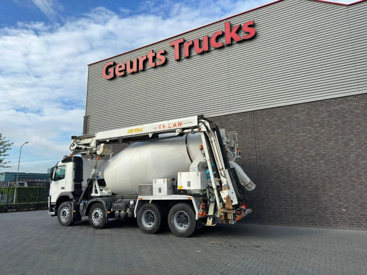 Volvo FM 410 8X4 + STETTER 9 M3 MIXER/MISCHER + THEAM - Μπετονιέρα φορτηγό: φωτογραφία 3 Volvo FM 410 8X4 + STETTER 9 M3 MIXER/MISCHER + THEAM - Μπετονιέρα φορτηγό: φωτογραφία 3