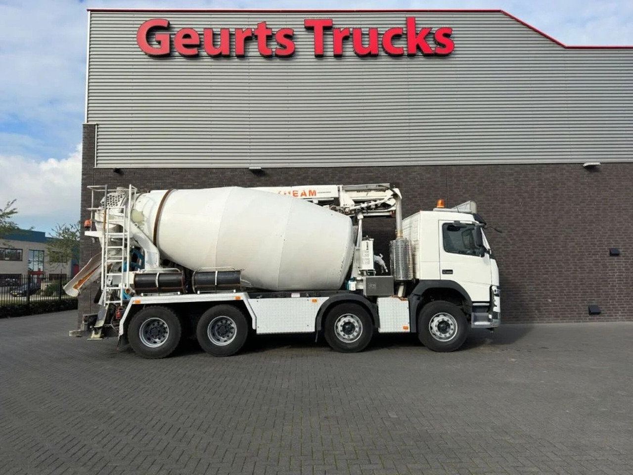 Volvo FM 410 8X4 + STETTER 9 M3 MIXER/MISCHER + THEAM - Μπετονιέρα φορτηγό: φωτογραφία 4 Volvo FM 410 8X4 + STETTER 9 M3 MIXER/MISCHER + THEAM - Μπετονιέρα φορτηγό: φωτογραφία 4
