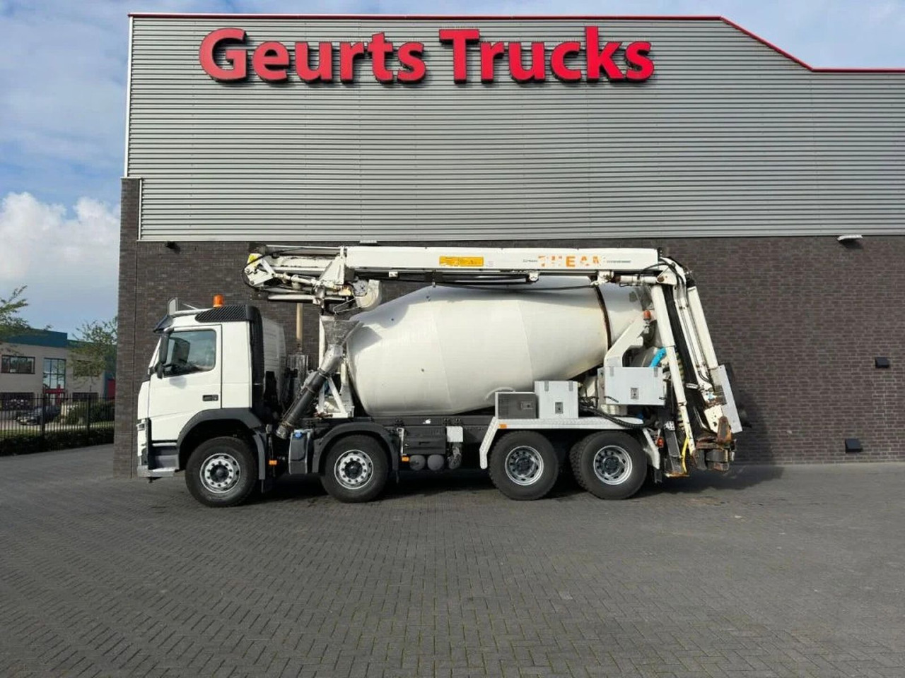 Volvo FM 410 8X4 + STETTER 9 M3 MIXER/MISCHER + THEAM - Μπετονιέρα φορτηγό: φωτογραφία 1 Volvo FM 410 8X4 + STETTER 9 M3 MIXER/MISCHER + THEAM - Μπετονιέρα φορτηγό: φωτογραφία 1