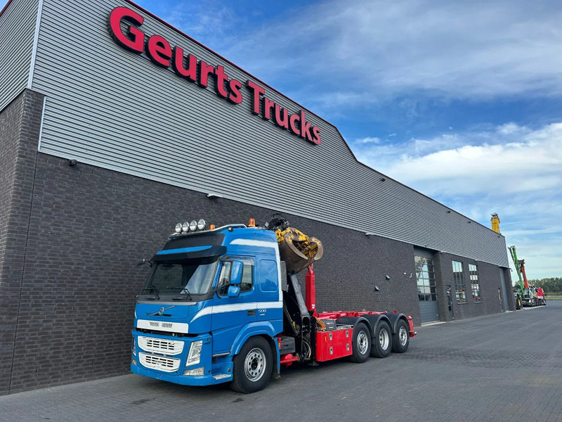 Volvo FM 500 8X2 HIAB MULTILIFT HAAKARMSYSTEM / ABROLLKIPPER / HOOKLIFT MET HIAB LOGLIFT 165Z LAADKRAAN - Φορτηγό φόρτωσης γάντζου, Φορτηγό με γερανό: φωτογραφία 5 Volvo FM 500 8X2 HIAB MULTILIFT HAAKARMSYSTEM / ABROLLKIPPER / HOOKLIFT MET HIAB LOGLIFT 165Z LAADKRAAN - Φορτηγό φόρτωσης γάντζου, Φορτηγό με γερανό: φωτογραφία 5