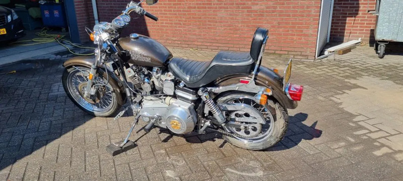 Harley-Davidson FXE SUPER GLIDE.... 1200 AMF first paint - Μοτοσικλέτα: φωτογραφία 3 Harley-Davidson FXE SUPER GLIDE.... 1200 AMF first paint - Μοτοσικλέτα: φωτογραφία 3