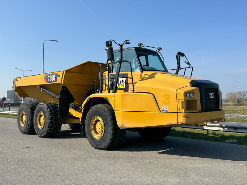 Αρθρωτό φορτηγό Caterpillar 735C - Rebuild transmission: φωτογραφία 7
