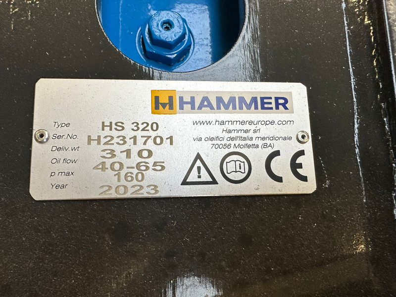 Καινούριο Υδραυλικό σφυρί Hammer HS320: φωτογραφία 9