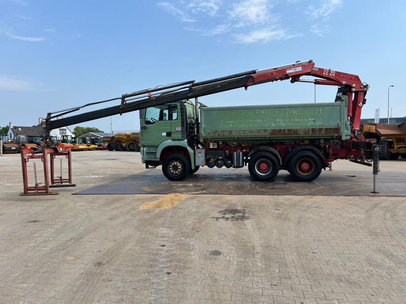 MAN TGA 26.480 tipper + HMF crane - Φορτηγό ανατρεπόμενο, Φορτηγό με γερανό: φωτογραφία 2 MAN TGA 26.480 tipper + HMF crane - Φορτηγό ανατρεπόμενο, Φορτηγό με γερανό: φωτογραφία 2